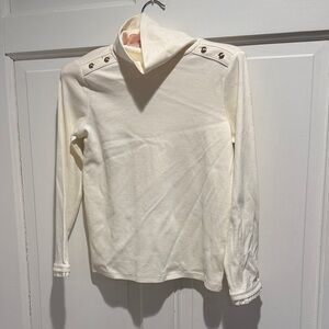 Gymboree Cream Long Sleeve Top